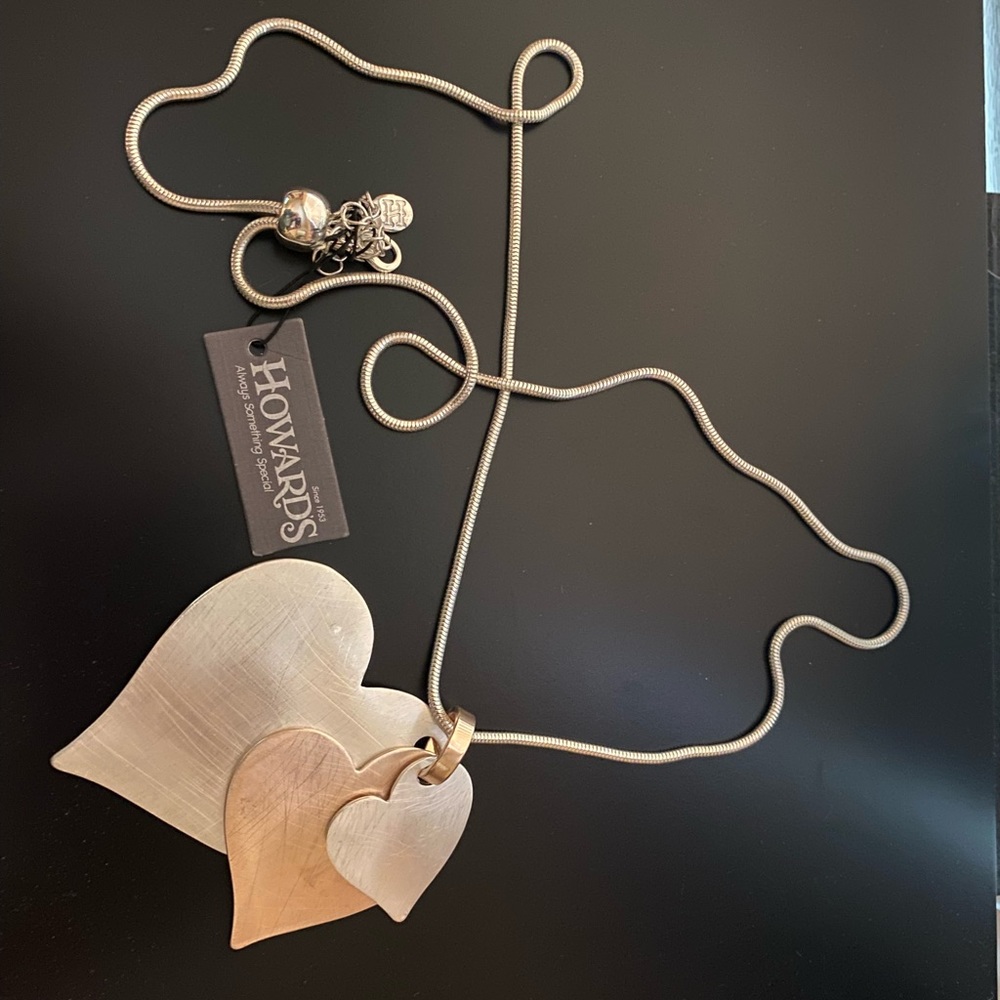 🧡Heart necklace💛
